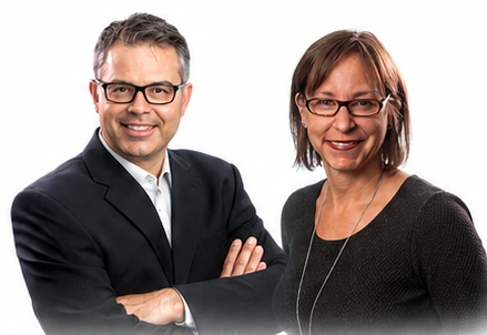 Stéphane Renaud et Geneviève Rochette